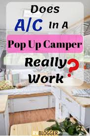 Black+decker bpact14hwt portable air conditioner with heat and remote control. Does Air Conditioning Actually Work In A Pop Up Camper Rvblogger