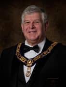 Our Grand Master Mark Manning and Wisconsin Grand Master Robert Strader  have thrown down the gavel, er, gauntlet! Loser of today's Michigan  Football