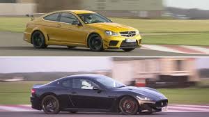 Mercedes Benz C63 Amg Vs Maserati Gt Stradale The Stig Top Gear Youtube