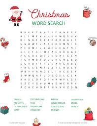 Home » print and make » worksheets. Christmas Word Search Puzzle Printable Holiday Activities For Kids