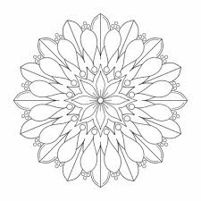 Disegni Da Colorare Difficili Per Adulti Mandala