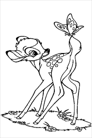 Printable newborn baby deer coloring page. Baby Deer Coloring Page For Kids Coloringbay