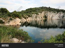 Озеро глаз дракона в хорватии. Dragon Eye Lake Image Photo Free Trial Bigstock