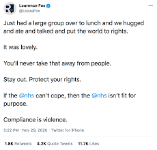 She's one of three who have taken legal action. This Actor S Brilliant Takedown Of Laurence Fox Might Be The Best Yet The Poke