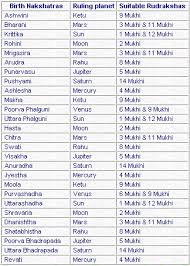 Rudrakshas As Per Your Astrological Birth Chart Astrojyoti