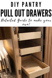 This one you just shove down under the desk and when you need it, just pull out the drawer and set the writing board on top of it. Diy Pull Out Pantry Shelves Incredible 5 Part Guide To Transform Your Kitchen Organization Weekend Diy Projects