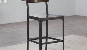 Small Bar Stools With Backs Barhocker Stuhl Holz Runde Kissen