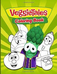 Oh christmas tree coloring page by u create. Veggie Tales Coloring Book Veggie Tales Impressive Coloring Books For Adults And Kids Activity Book Lover Gifts Cole Luka 9798641157092 Amazon Com Books