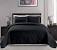 Grey And White Bedspread