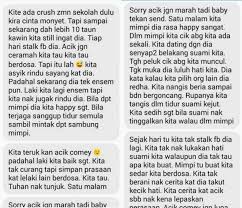 Rindu satu perkataan yang mampu menggambarkan keseluruhan perasaan manusia. 11 Tahun Kahwin Tetapi Masih Rindu Ex Berdosakah Saya
