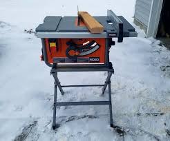 Tool Review Zone The New Ridgid 10 Compact Table Saw Is Here And Table Saw Table 10 Things
