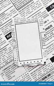 Classified Ad stock photo. Image of ...