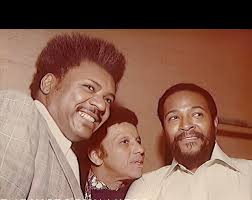 L to R) Don King, Hal Jackson and Marvin Gaye at Radio City Music Hall.