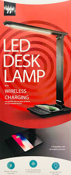 The taotronics led desk lamp will sufficiently light up your work station from an angle of your choice, and still power up your phone. Taotronics Led Desk Lamp With Wireless Charger Walmart Com Walmart Com