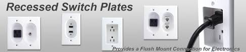 400+ sizes of 1, 2, 3, 4, 5, 6, 7, 8, 9, 10 gang metal toggle, outlet, decora, rocker, slider, blank, wide, tall, narrow, deep, cable, phone, oversized or combo switchplate sizes, plus midway plastic plates. Recessed Wall Switch Plates Inset Outlet Plug Covers