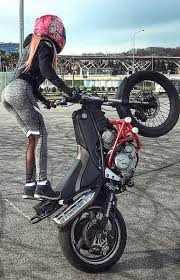 Sign In Stunt Bike Motorbike Girl Biker Girl