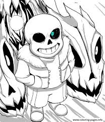 Print Cool Undertale By Aoshi7 Coloring Pages Coloring Pages Halloween Coloring Pages Halloween Coloring