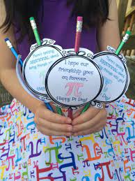 A journalist, an entrepreneur, a bon vivant … and a big math nerd. Pi Lentines Sweet Pi Day Craft For All Ages Free Printables Pi Day Happy Pi Day Math Geek