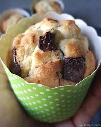 Un Peu De Douceur Sucree Depuis Le Temps Que Je Cherchais Une Bonne Recette De Muffins Je L Ai Enfin Trouve Pepite Chocolat Muffins Americain Recette Muffin