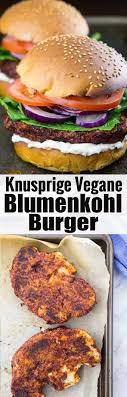 Veganer Burger Mit Bbq Blumenkohl Vegan Heaven Rezept Rezepte Vegane Rezepte Gesunde Rezepte