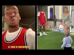 The official paul labile pogba twitter account. Paul Pogba S Wife Maria Zulay Hits Son In The Face With Toilet Roll Youtube