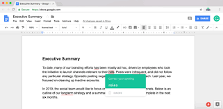 When you're signed in to your google account and search on google, you can see search results from the public web, along with relevant. Grammarly Is Here To Improve Your Writing In Google Docs Grammarly