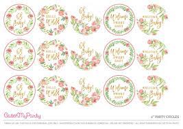 Free Floral Baby Shower Printables To Download Now Catch My Party