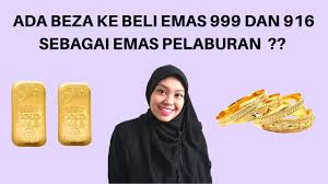 Sebelum kita main beli je, pastikan kita tahu emas yang dijual itu emas 999. Emas Manakah Patut Dibeli Emas 999 Atau 916 Youtube