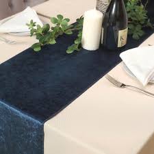 Choose from a wide variety of popular sizes. 12x107 In Navy Blue Premium Velvet Table Runner Party Decorations