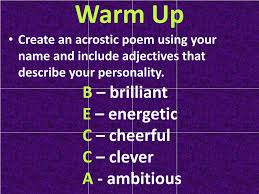 Ppt Warm Up Powerpoint Presentation Free Download Id 2281808