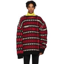It marked the first time a calvin klein 205w39nyc resort collection was presented in paris, shown in the brand's new headquarters in the city. Calvin Klein 205w39nyc Black And Red Reverse Sweater Calvin Klein 205w39nyc