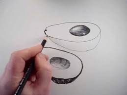 How to draw a avocado. How To Draw An Avocado Youtube