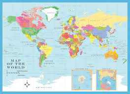 It took 1,800 years for humanity to reach a population of the first billion. World Map 1000 Piece Jigsaw Puzzle Buy Online In Qatar At Qatar Desertcart Com Productid 94740571