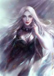 Pin By Kyeong Ram On Cổ đại White Haired Witch White Hair Chinese Art Girl