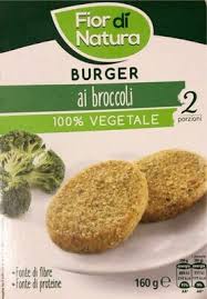 Il burger di broccoli è un alternativa al classico hamburger di carne, da gustare insieme ai vostri bambini come secondo piatto di verdura sfizioso. Burger Ai Broccoli Fior Di Natura 160g