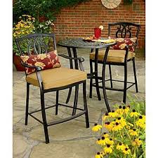 Country Living Highland 3 Pc High Bistro Set 249 97 Patio Decor Outdoor Patio Furniture Sets Outdoor Patio Decor