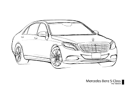 Meceders Benz S Class Sketch By Yehui Spesa Sana Lista Della Spesa Sana