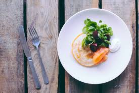 Mix watercress and half the salmon in a large bowl. Pancakes The Rule Of Tum Way Ernest Journal