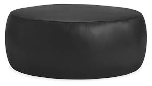 Awesome large ottoman coffee table, cocktail ottoman, large round ottoman coffee table mackenzie ottoman. Lind Round Leather Ottomans Modern Ottomans Footstools Modern Living Room Furniture Room Board