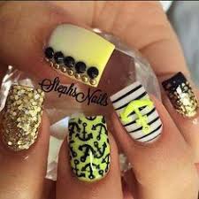 Maybe you would like to learn more about one of these? 71 Ideas De Unas Marineras Unas Nauticas Manicura Disenos De Unas