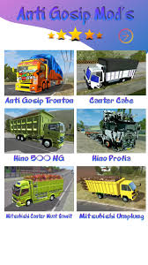 Perjalanan truk canter onfire oleng menuju kebandung, ga oleng ga jago kata klean wkwkwk langsung aja play. Mod Truck Canter Anti Gosip Bussid 1 5 Apk Download
