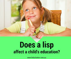 Does A Lisp Affect A Child S Education Children Kids Education Speech Pathology