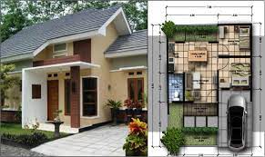 Desain rumah minimalis 3 kamar ukuran [sumber: 28 Foto Desain Rumah Idaman Sederhana Cantik Terpopuler Yang Harus Kamu Tahu Deagam Design