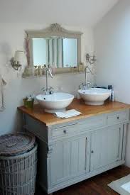 La Vie En Gris Souris Salle De Bains Shabby Chic Deco Salle De Bain Idee Deco Salle De Bain