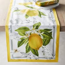 Check spelling or type a new query. Meyer Lemon Table Runner Williams Sonoma