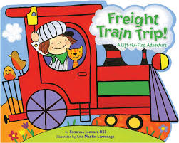 We stayed long enough to catch this scene where mickey (a babysitter) is struggling to read a children's story, huffy the little mail train . Amazon Com Freight Train Trip A Lift The Flap Adventure 9781416978336 Hill Susanna Leonard Larranaga Ana Martin Books