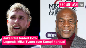 Jake Paul fordert Box-Legende Mike Tyson zum Kampf heraus!