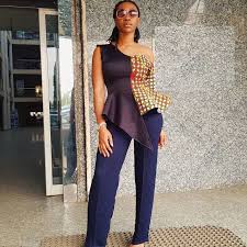 Trousers And Top Ankara With Material Style For Pretty Ladies Dezango Ankara Dress Styles Ankara Tops Blouses Ankara Dress