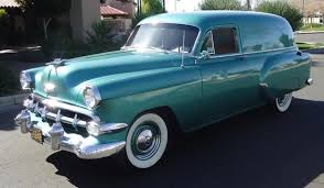 1954 Chevy Sedan Delivery Chevrolet Classic Cars Trucks Panel Truck