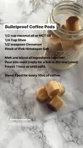 Make Ahead Bulletproof Coffee Pods Recipe Coffee Pods Recipe Bulletproof Coffee Pods Bulletproof Coffee